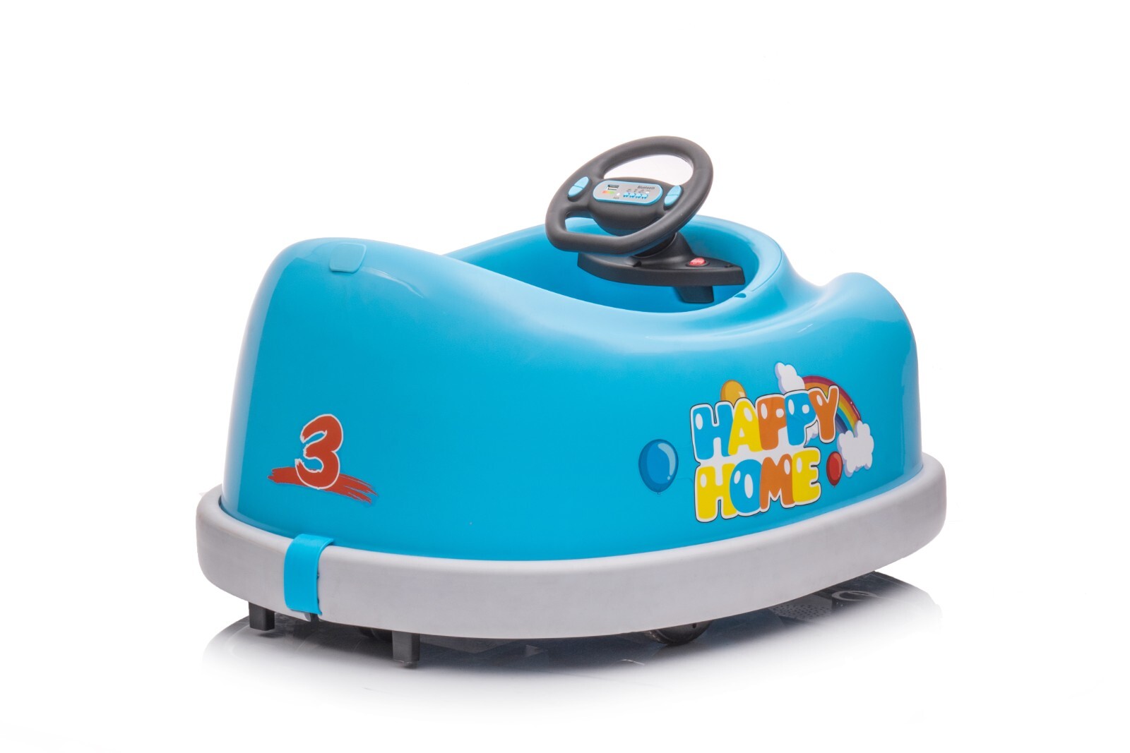 Bumper Car for Kids, 12v Dual Drive 1-6 Years Old Children’s Electric Car