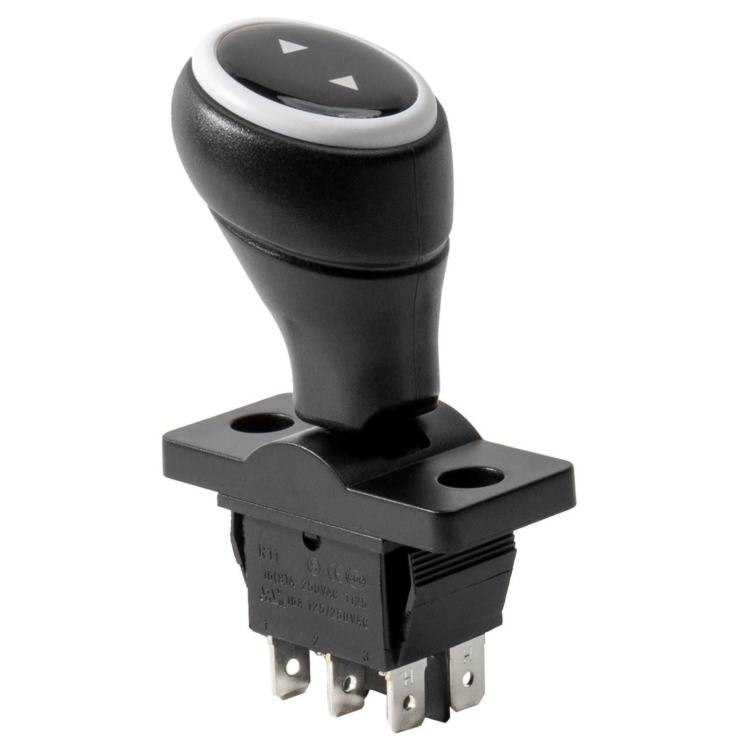 2PCS 6V/12V Kids Bumper Car Joystick Forward Reverse 360° Reset Switch Control