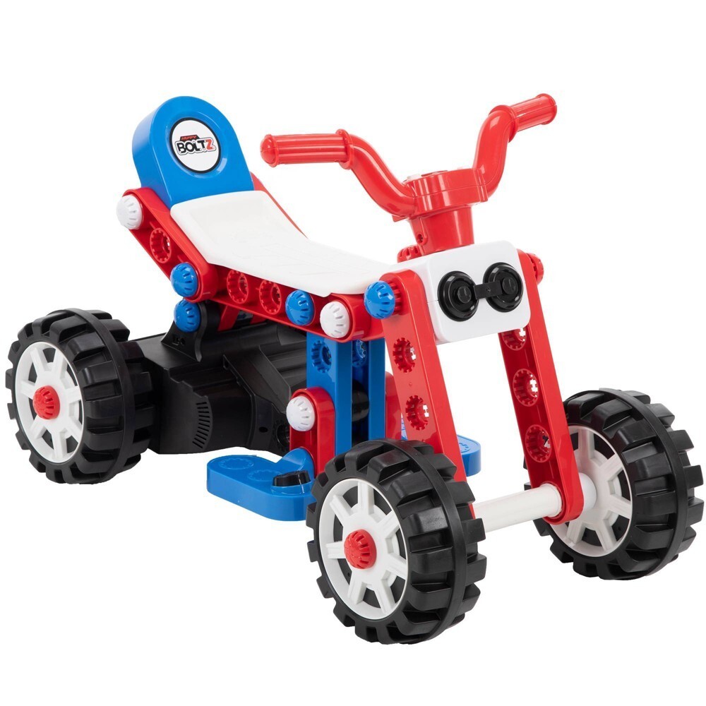 Huffy Boltz 6V Electric Ride On Toy for Kids – Builds 3 Different Styles