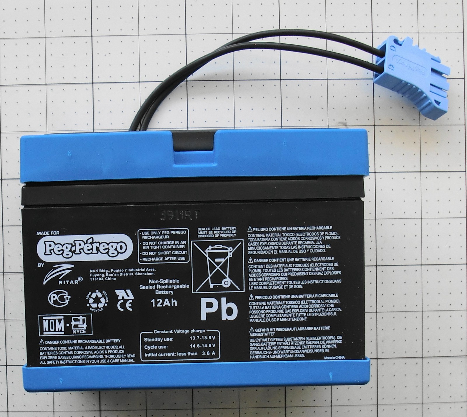 Appliance Factory Parts IAKB0501 CASE MAGNUM 12V BATTERY