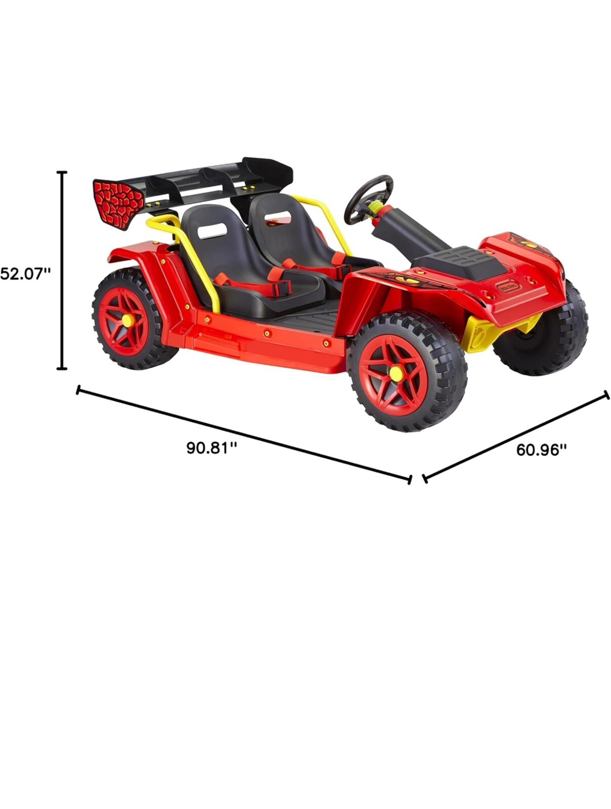 Dune Buggy 12V Powered Ride-on, Portable Rechargeable Battery