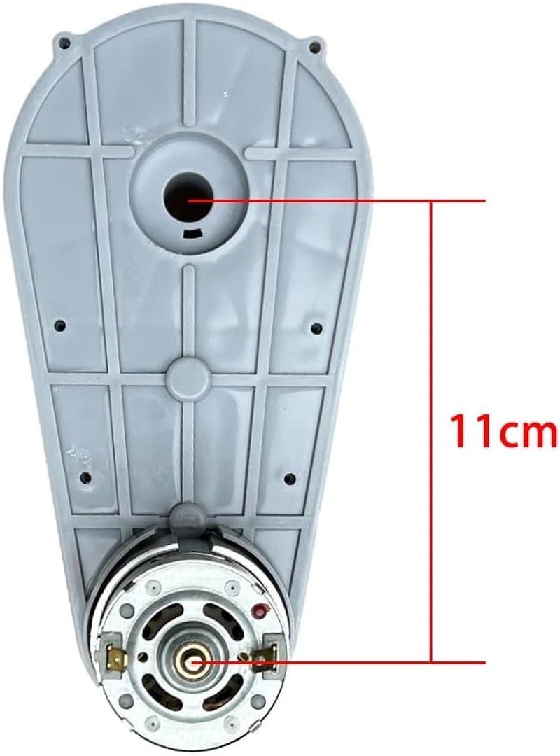 24 Volt RS775 High-Speed Motor Gearbox for Power Wheels Motor Upgrade,18V-24V Hi