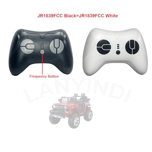 JR1839 2.4G Bluetooth Remote Control for Ride On Toy Cars 12V 24V Power Wheels