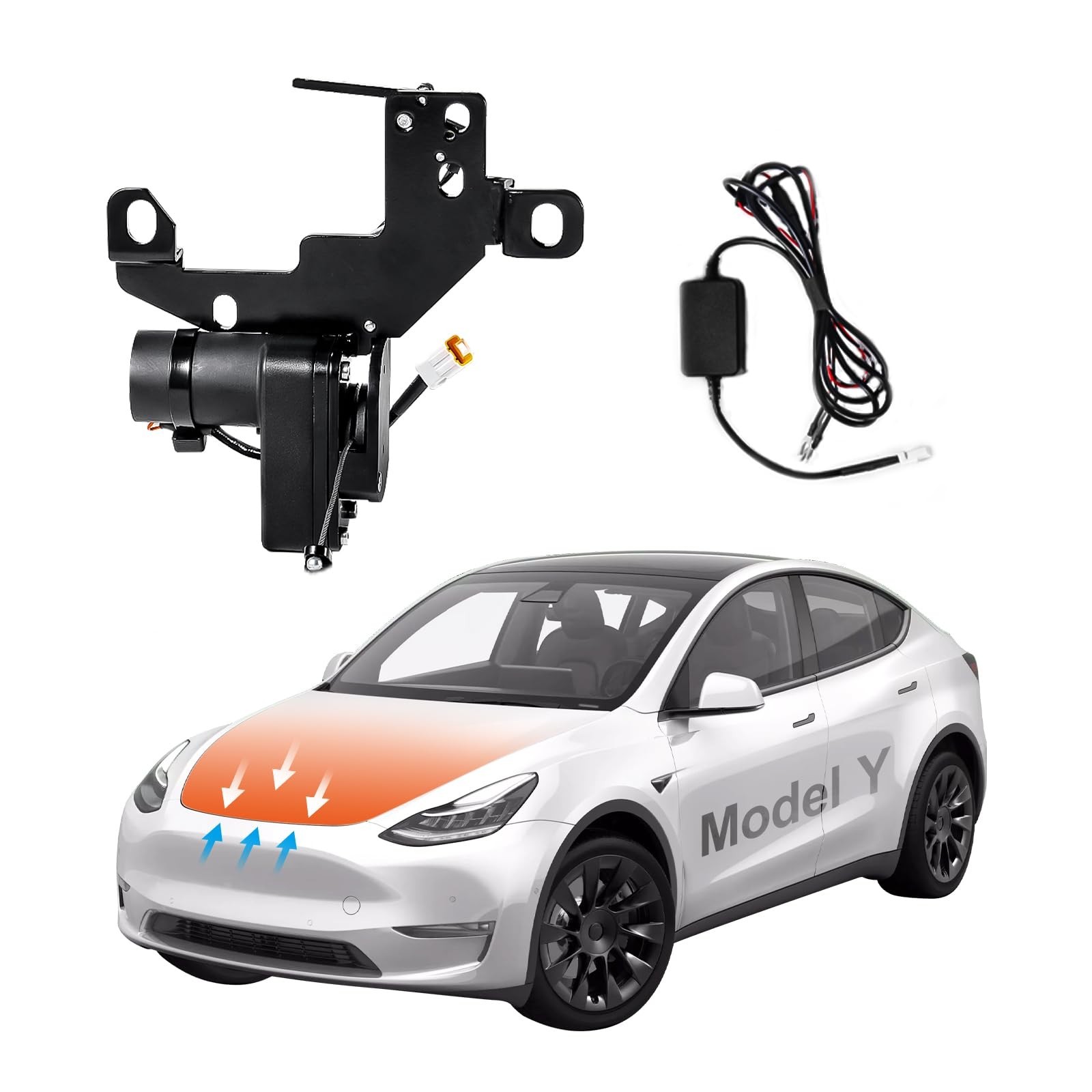 Electric Power Frunk Closer for Tesla Model Y 2021 2022 2023 2024 – Automatic…