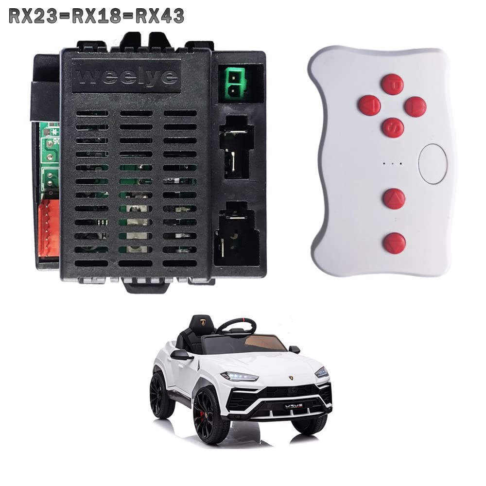 12 Volt Weelye RX18,RX43,RX23 CE 2.4G Bluetooth Receiver Control Box Conversi…