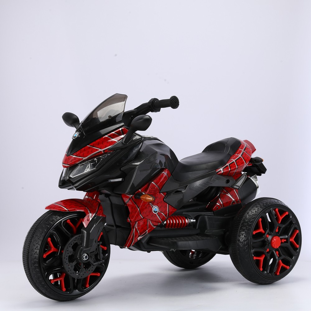 Light Up Wheels Kids Electric Motorcycle, 12V for 3-6 Years Old