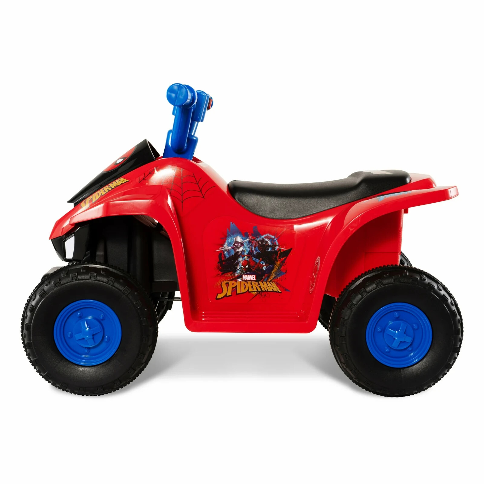 Kids Spiderman 6V Battery-Powered Ride-On Quad, Ages 1.5+