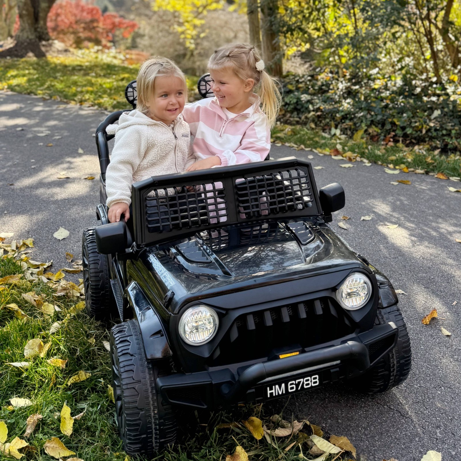 24V Kids 2 Seater Truck 2-Speed 6mph Ride on Toy w/Remote Age for 3-8 Xmas Gifts
