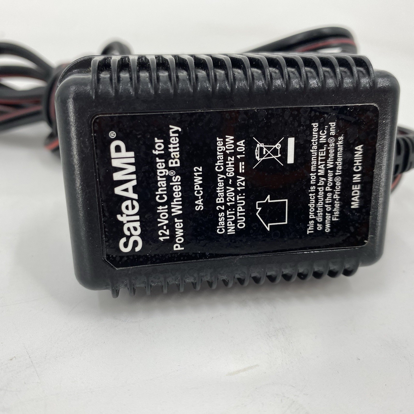 Power Wheels 12V Battery Charger – SafeAMP SA-CPW12