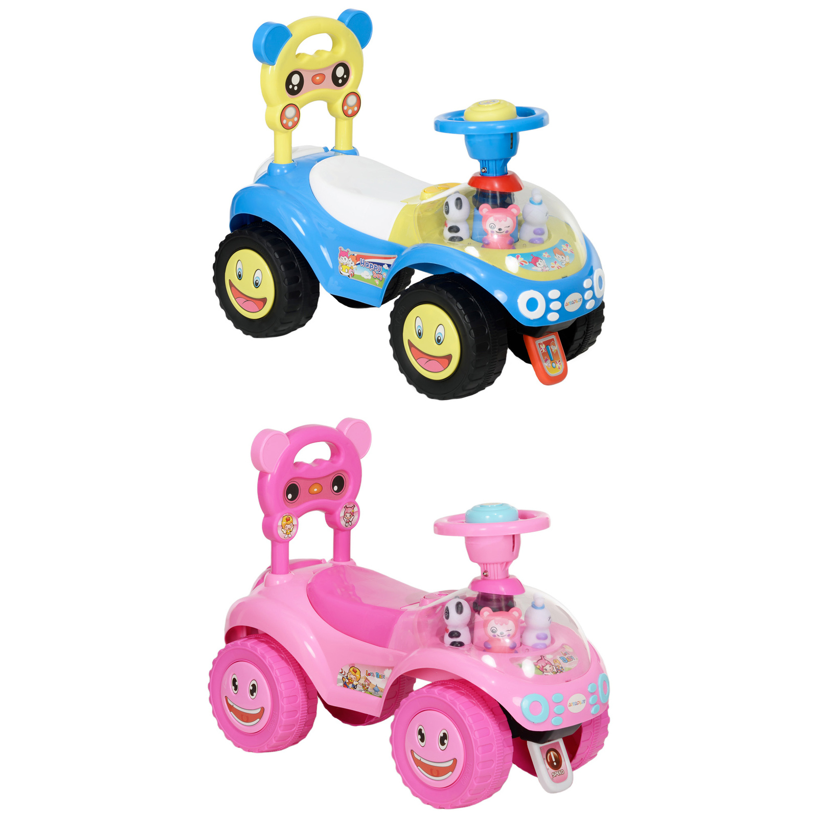 Toddler Push Car, Kids Foot to Floor Sliding Car