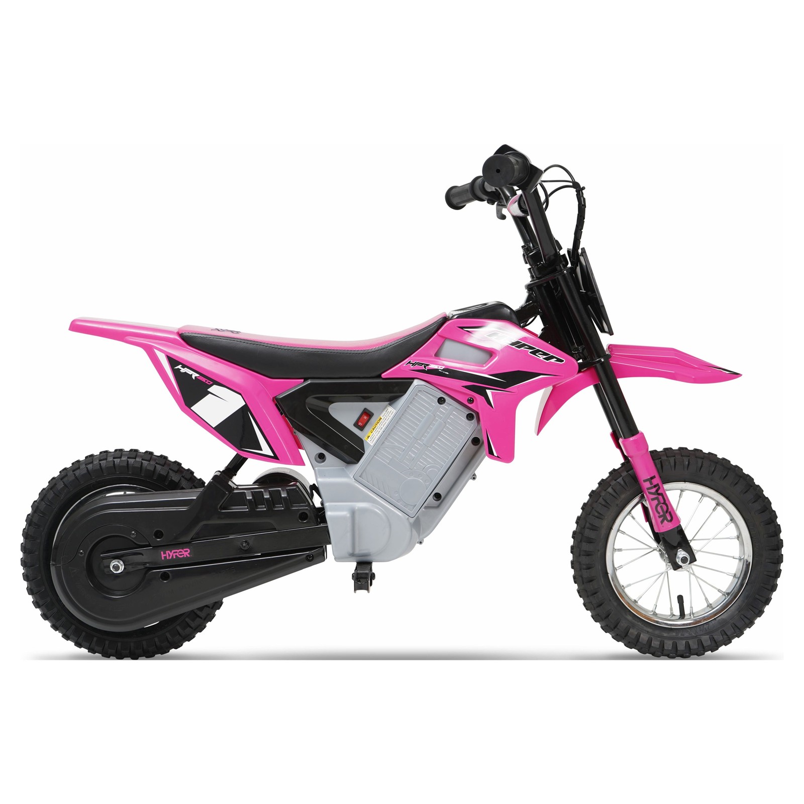HPR 350 Dirt Bike 24Volt Electric Motorcycle Pink Recommended for Age 13 Years