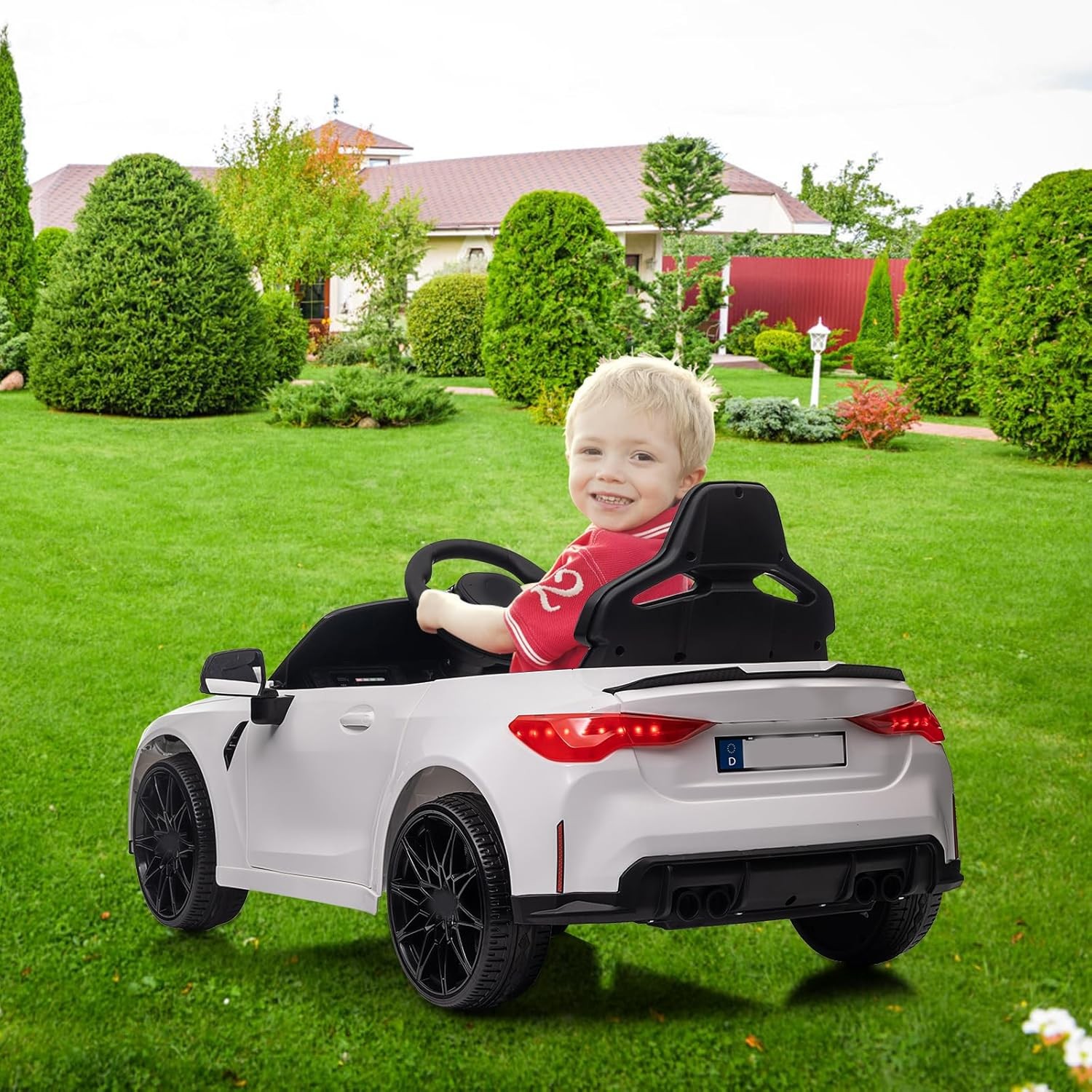 12V Electric Ride On Car Electric Vehicle with Remote Control for Boys & Girls