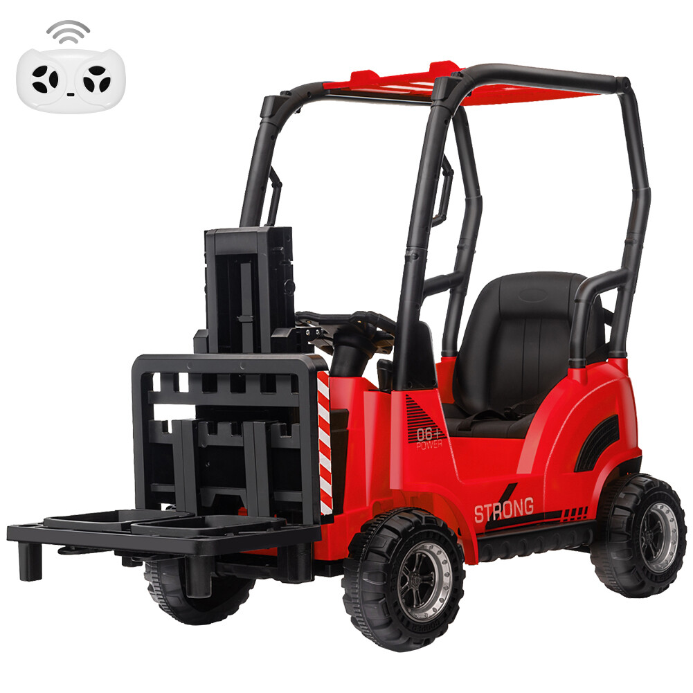 Kids Ride On Forklift Car 12V Electric Forklift Ride On Toys with Remote Control