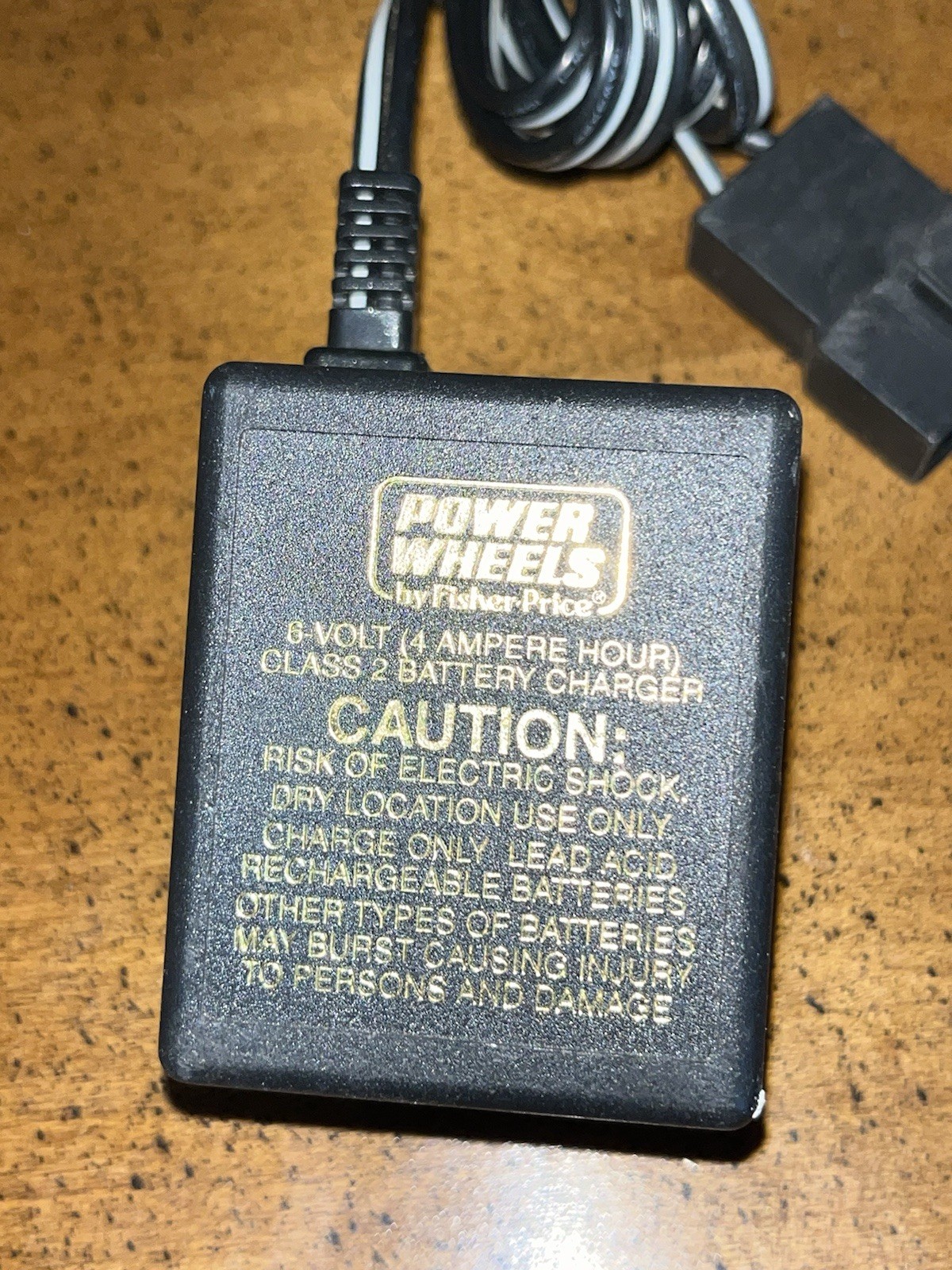 Original Fisher-Price Power Wheels 8 Volt Class 2 Battery Charger