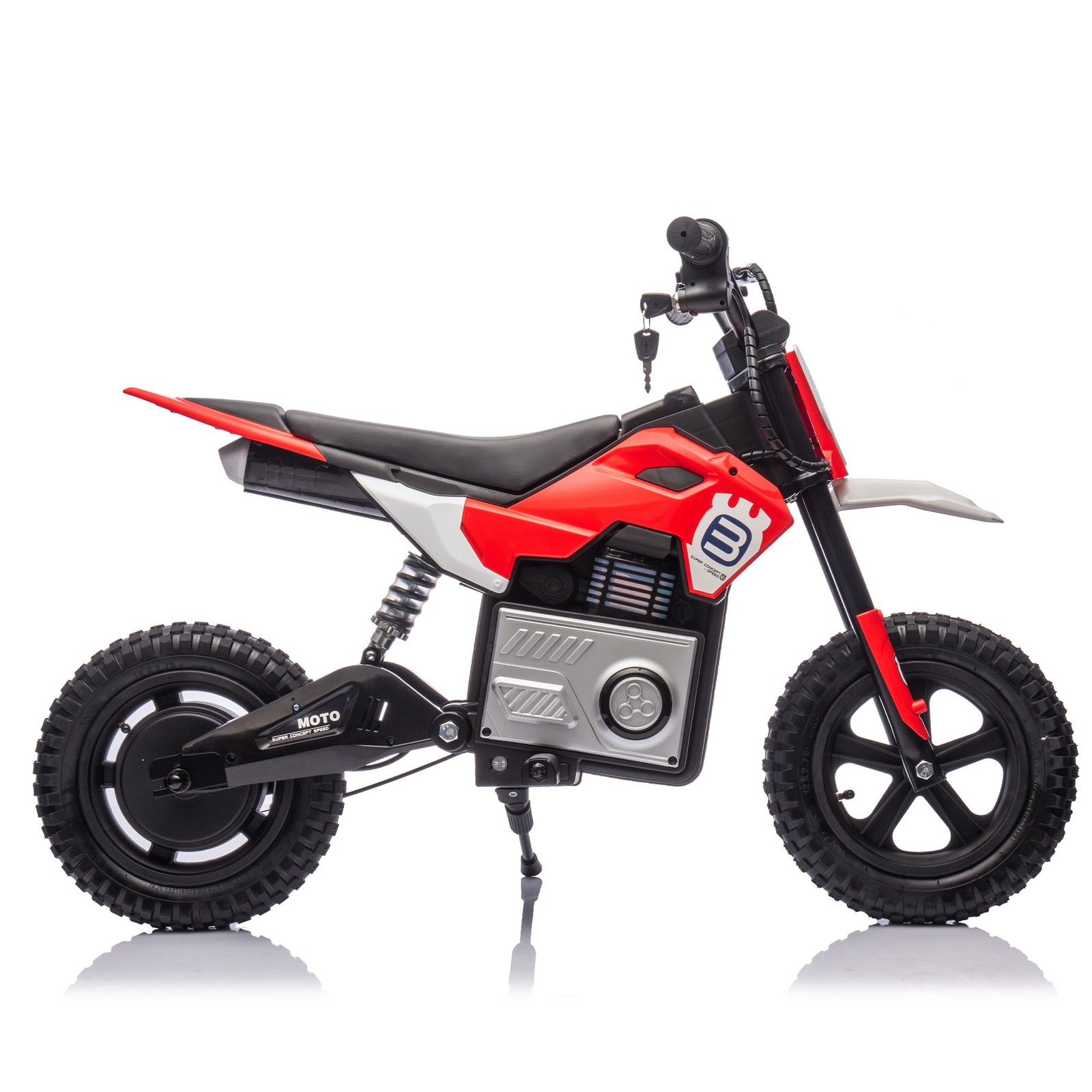 24V Kids Electric Motorcycle Ride On Toy Motocross 200W 9.32MPH For Kids 5-9-12