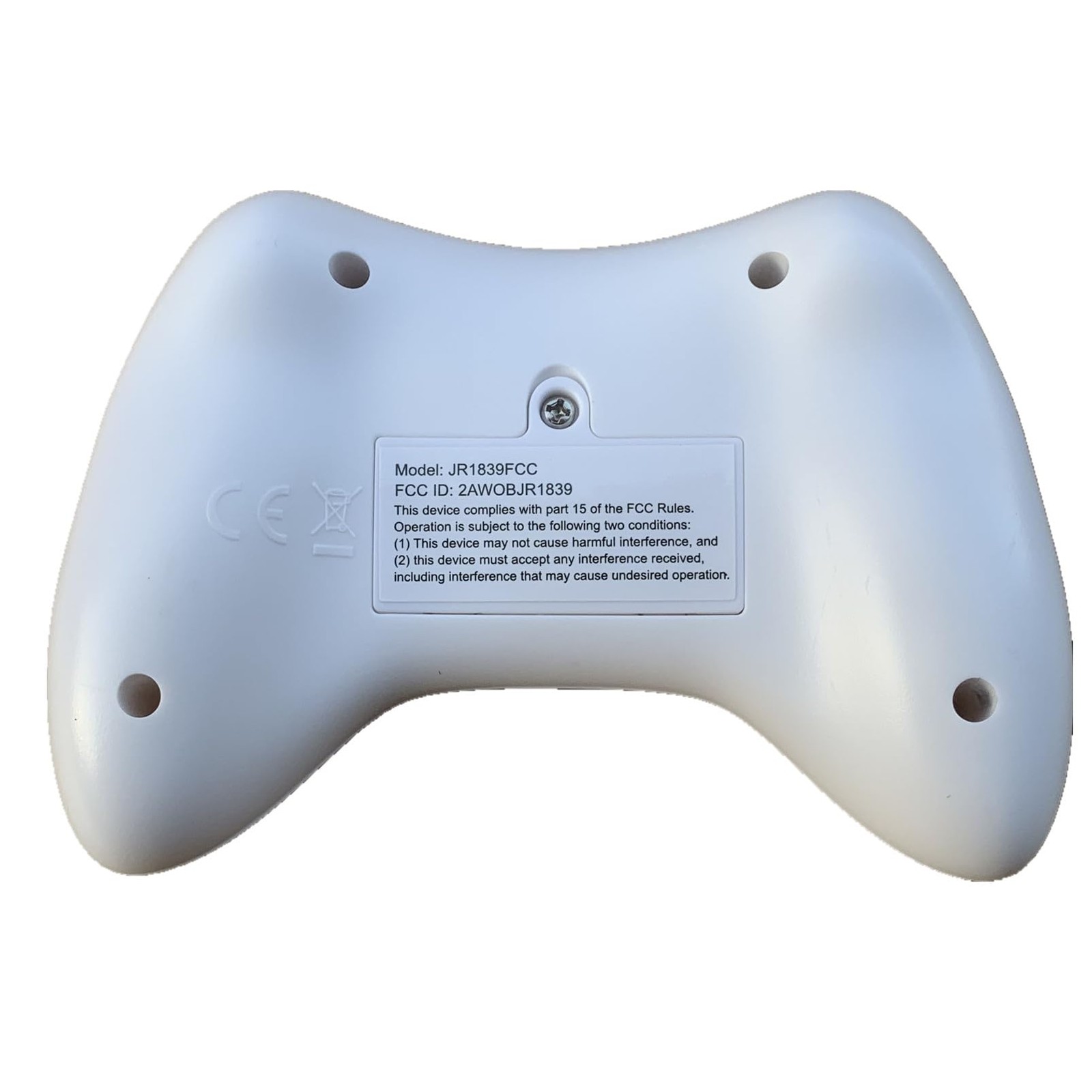 2.4G Bluetooth Remote Control Transmitter Children’s Electric Large, White