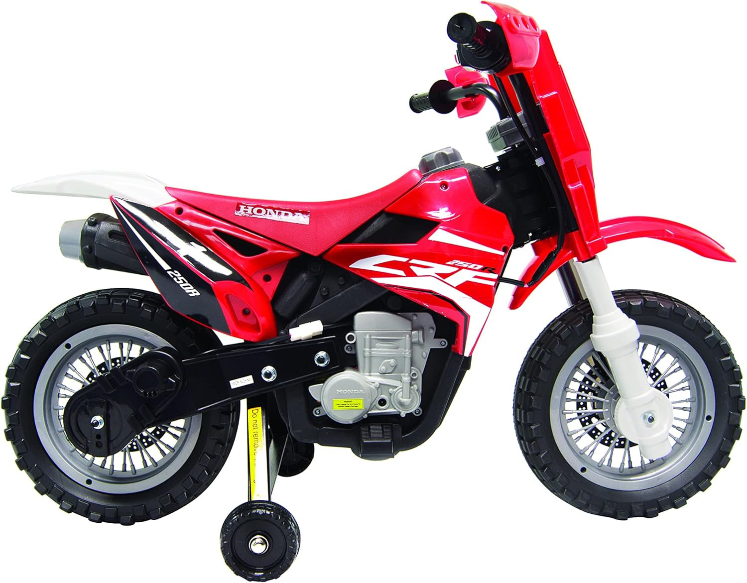 Honda CRF250R Dirt Bike for Kids Ages 3-8, 6V Battery Operated Electric Mini Roa