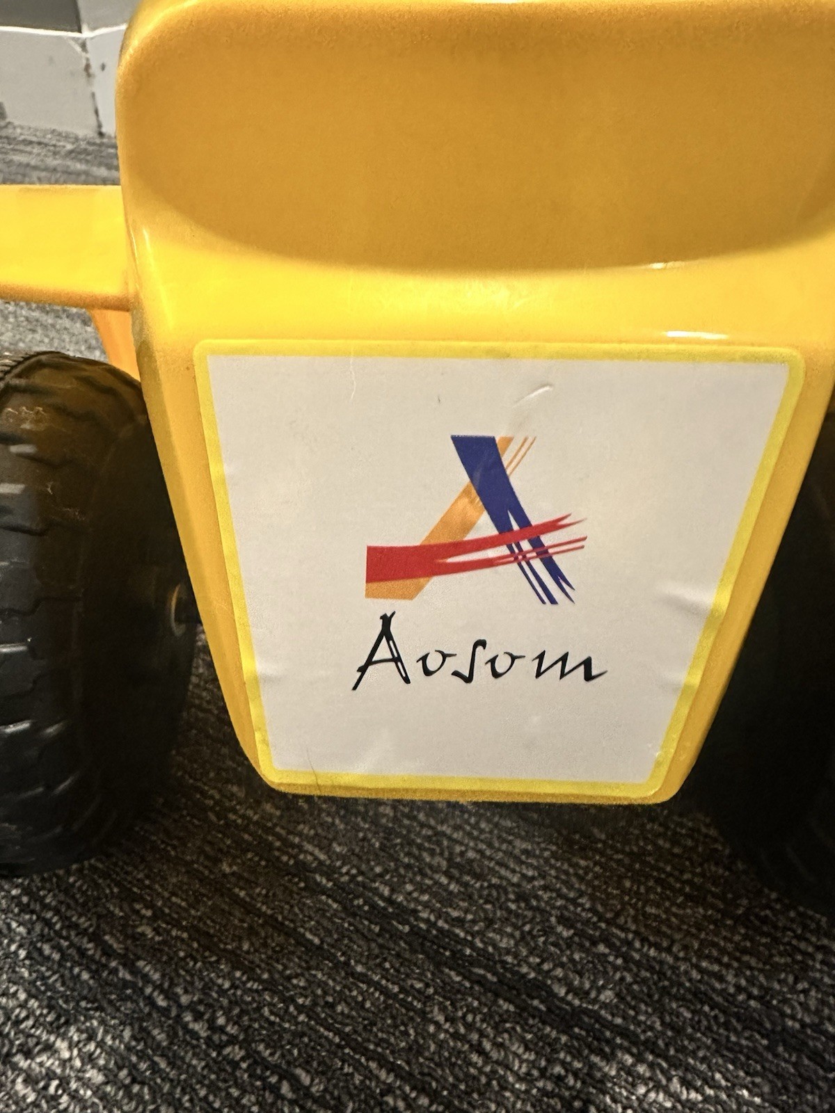 Aosom Kids Electric Pedal Motorcycle 6V Battery Powered