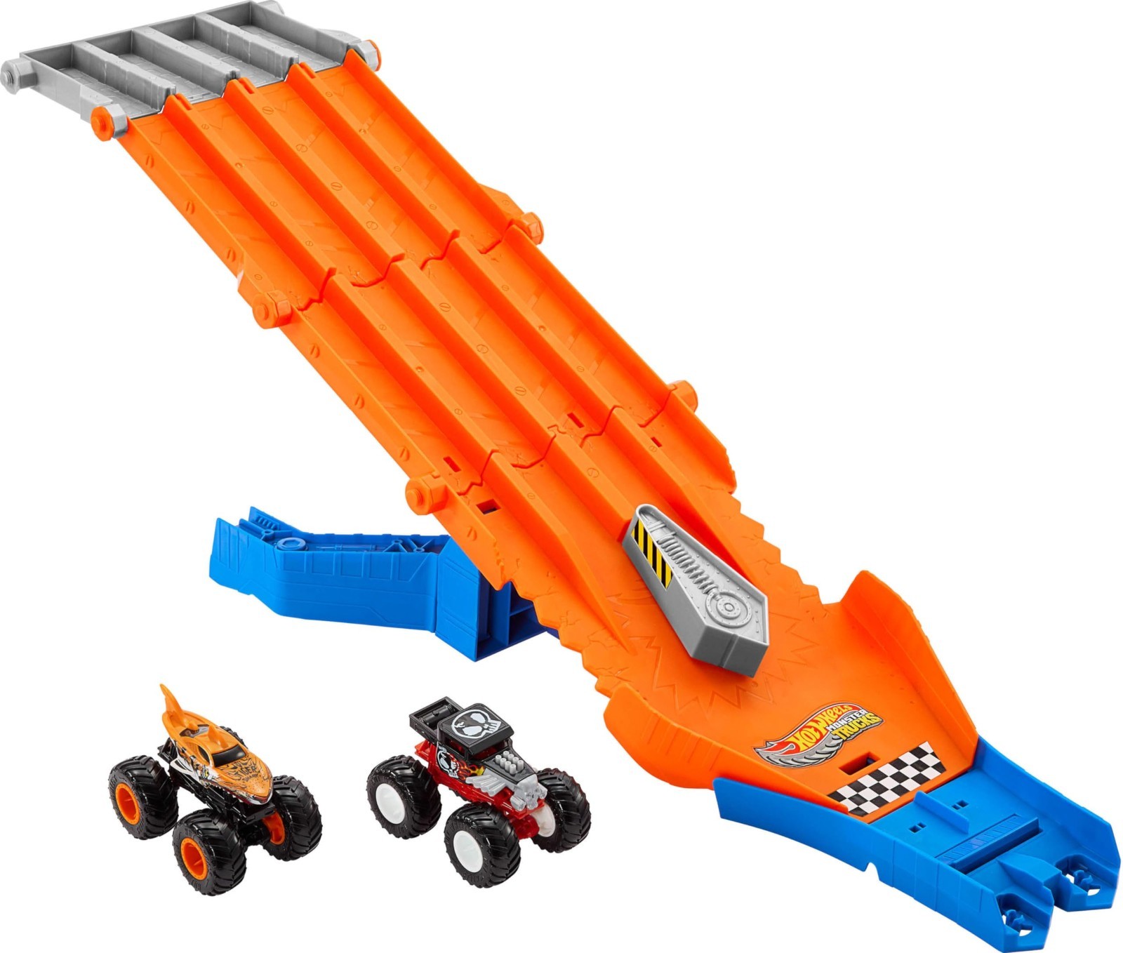 Monster Truck Ride-On Toy Playset with 2 Mini Cars – Survival Race for Ages 4+
