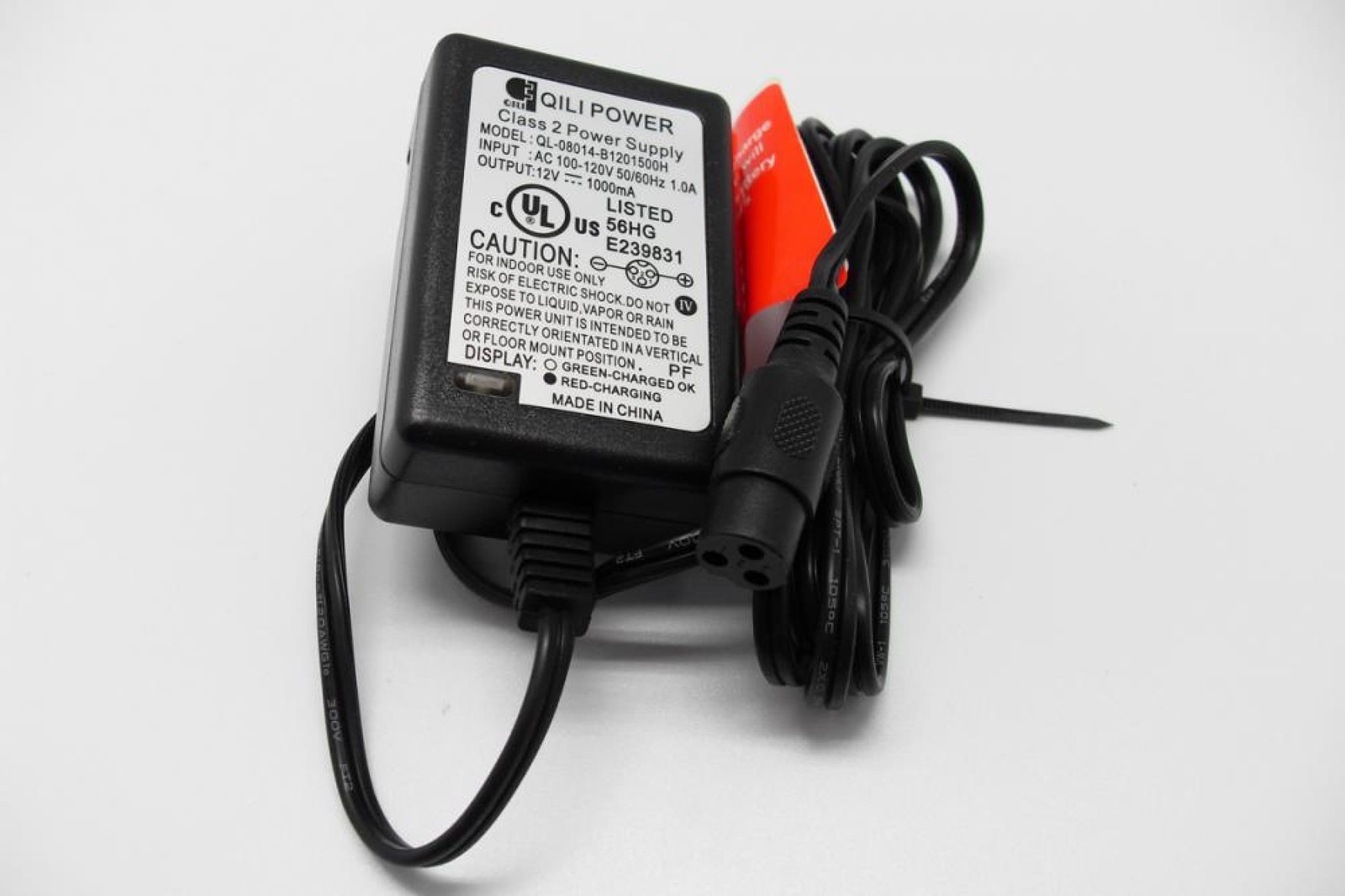 Appliance Factory Parts W13111401014 E90 Battery Charger (12V/1A 1000mA)