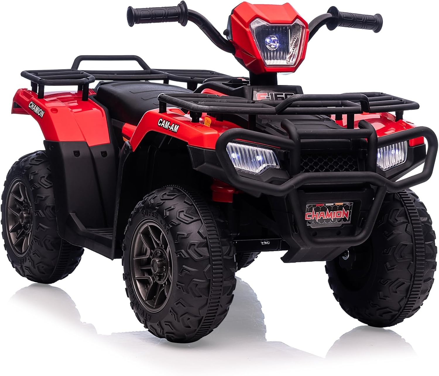 12V Kids Ride-On ATV Electric Vehicle for Toddlers 2 Speed LED Lights Music USB