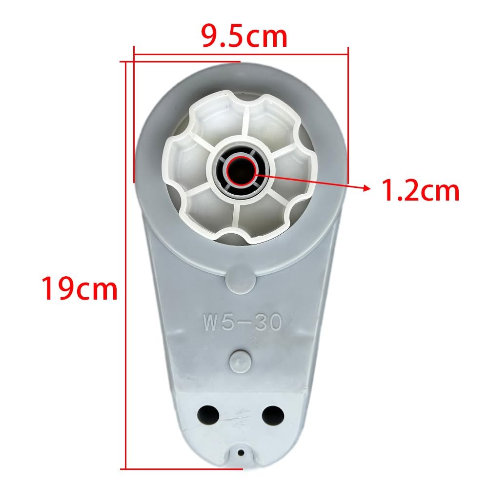 24 Volt RS775 High-Speed Motor Gearbox for Power Wheels Motor Upgrade,18V-24V Hi