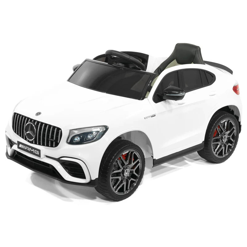 12V 4WD LICENSED MERCEDES AMG GLC 63S KIDS RIDE ON CAR SUV LED W/ REMOTE CONTROL