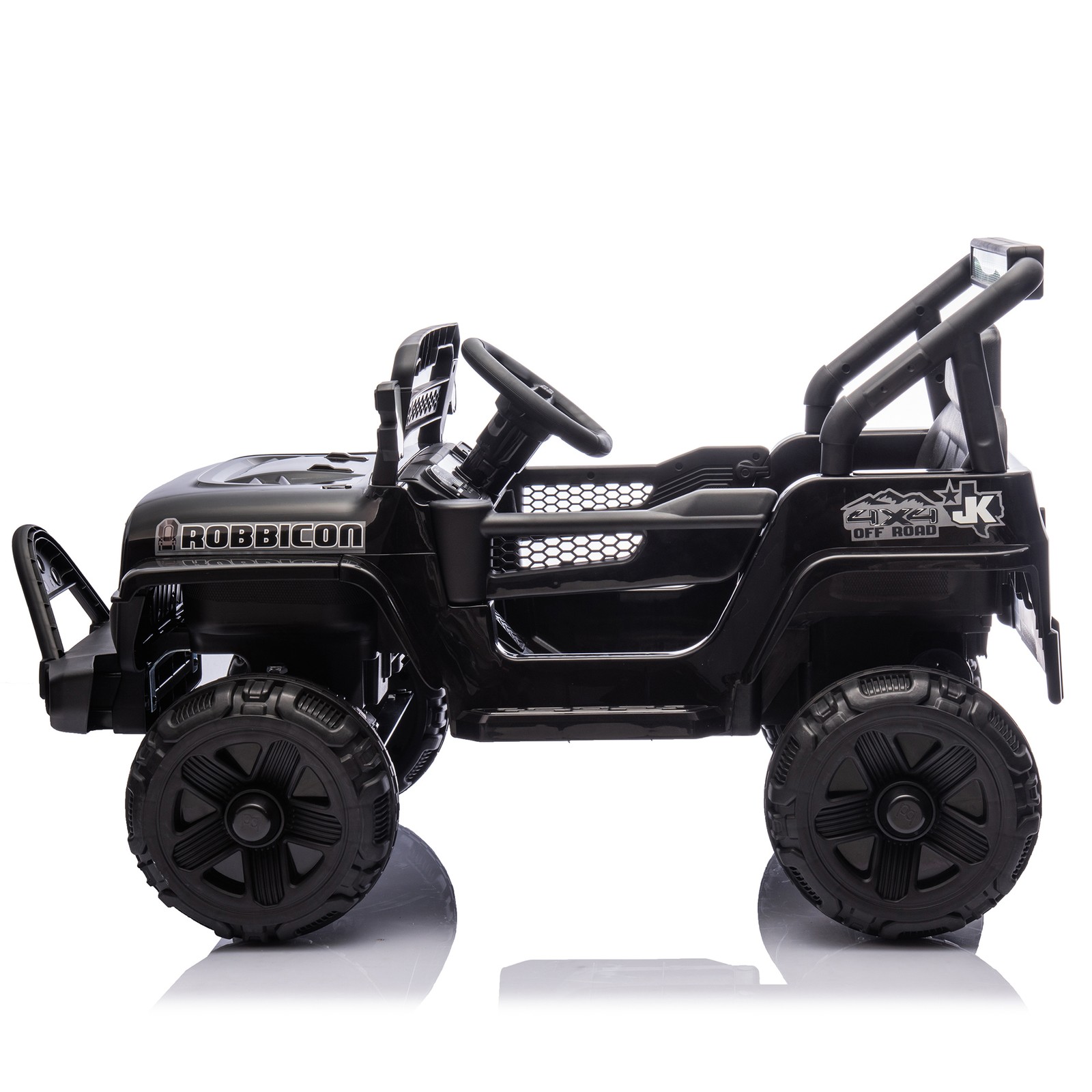 12V Kids Ride On Electric Truck Car Early education function kids aged 1-4 Black
