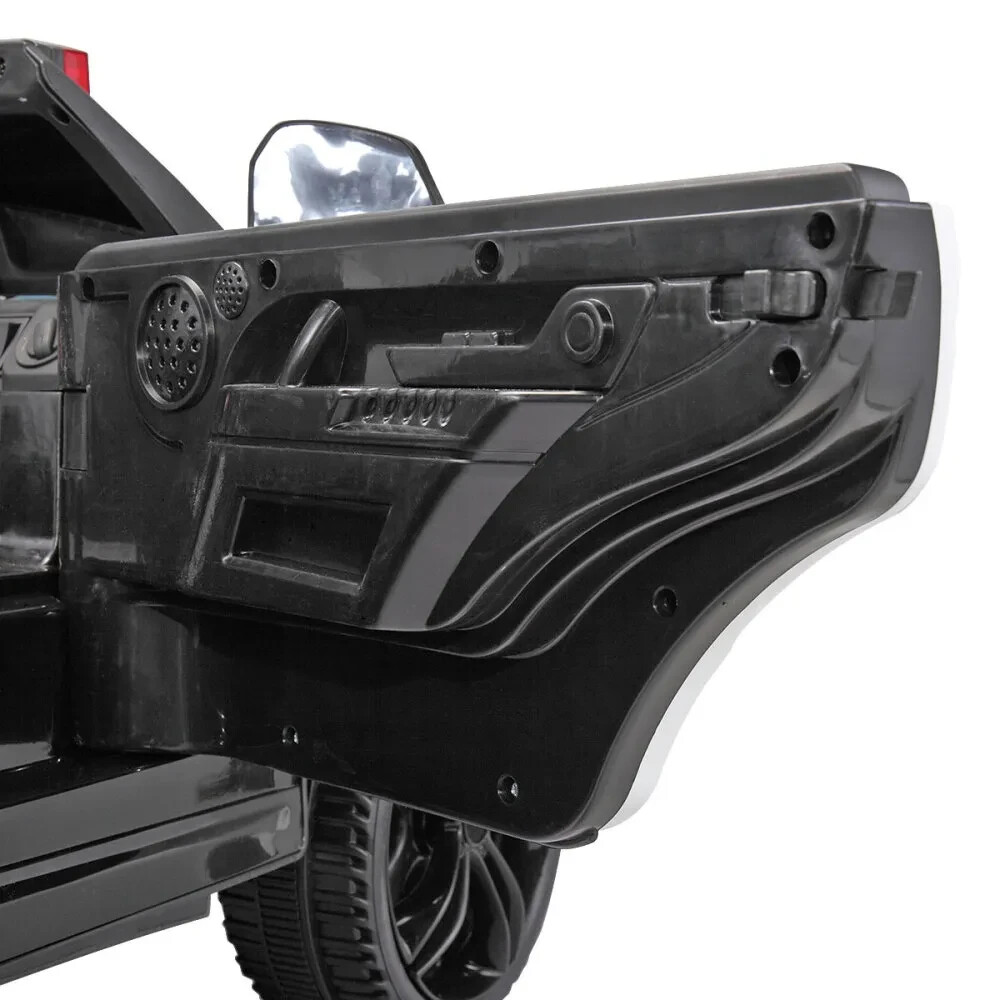 Kids Ride on Police Car with Parental Remote Control 12V Battery Powered Toy