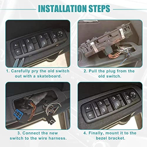 Front Left Window Switch for Land Rover Discovery Sport 2014-2015 LR085483