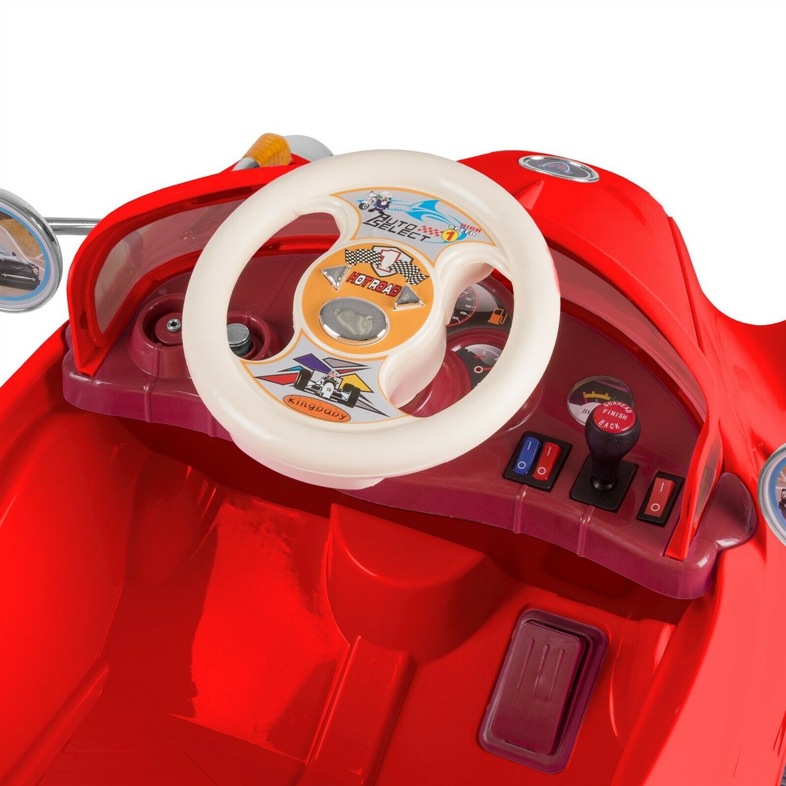 Cruisin’ Coupe Battery Operated Classic Car with Remote Ride on Toy Kids 2 – 4