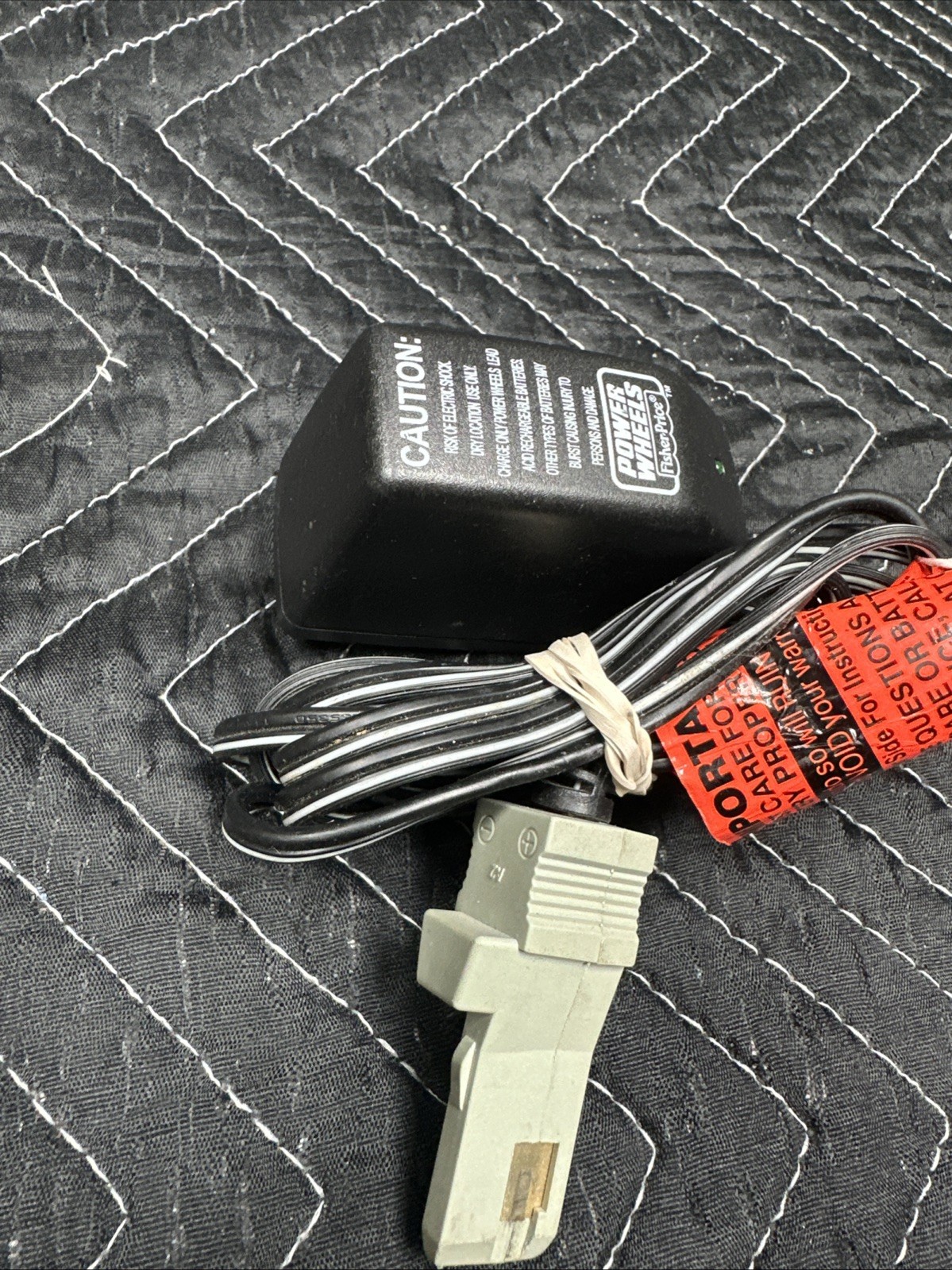 *Genuine* Power Wheels 12 Volt Battery Charger For Gray or Orange Battery 12V