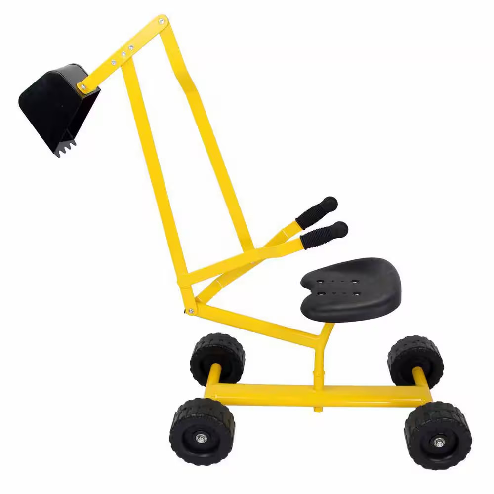 Sand Digger Heavy Duty Digging Scooper Kid Ride-On Digging Excavator for Sand To