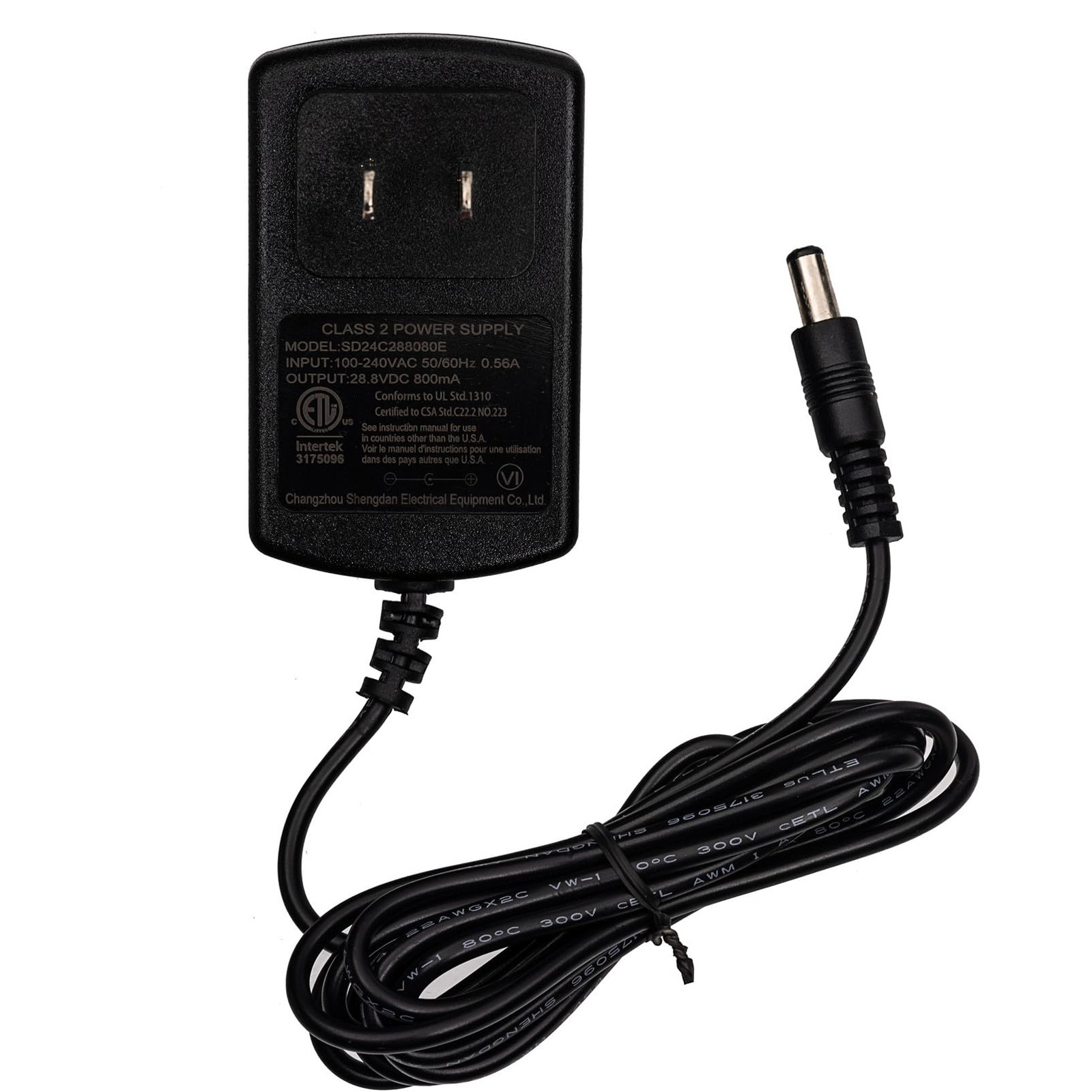28.8 Volt Battery Charger for Ride On Toys 28.8V800mA Kids Car Black