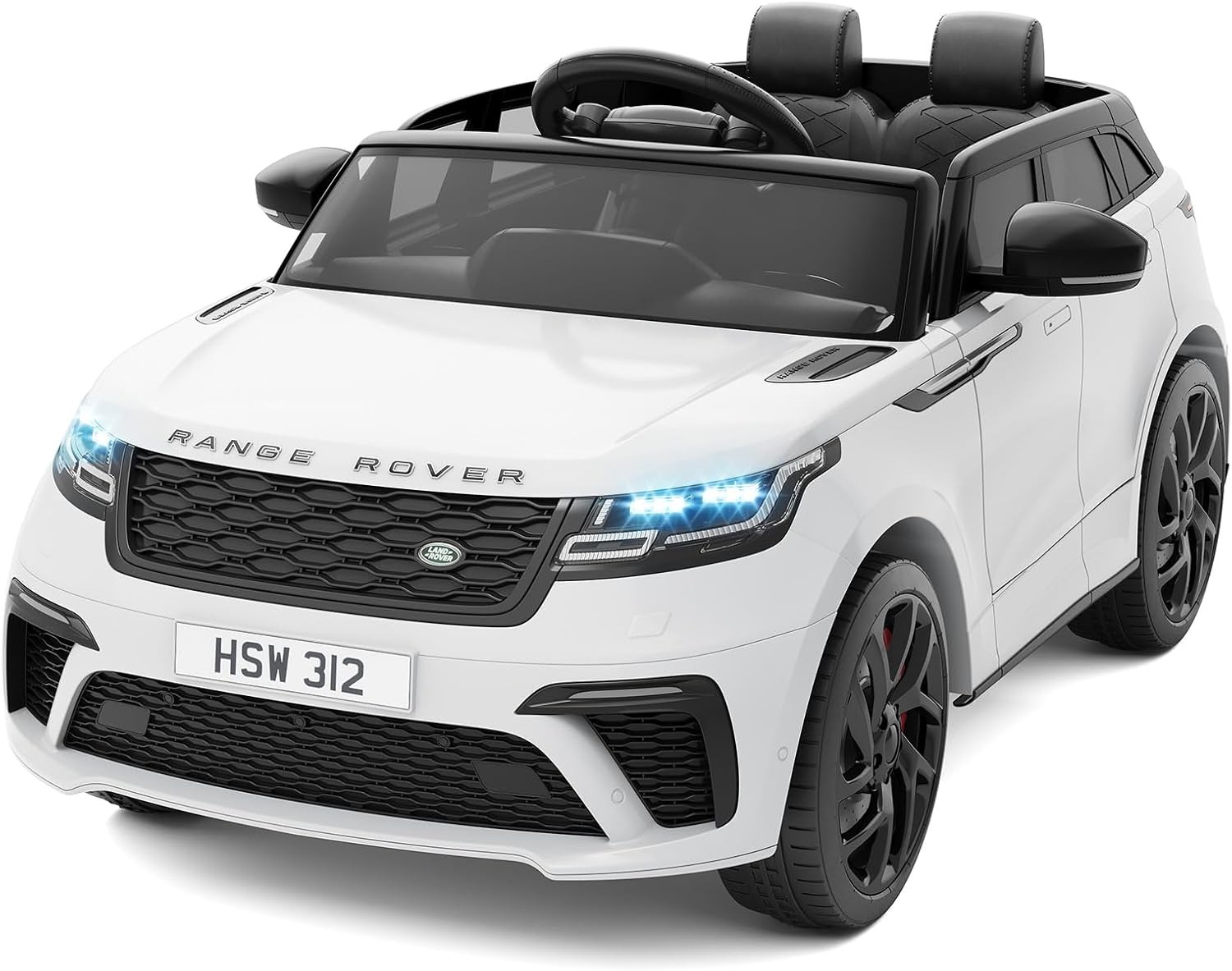 Kids Ride On Electric Car with Remote Licensed Land Rover for 4-8 w/ Mp3 Player
