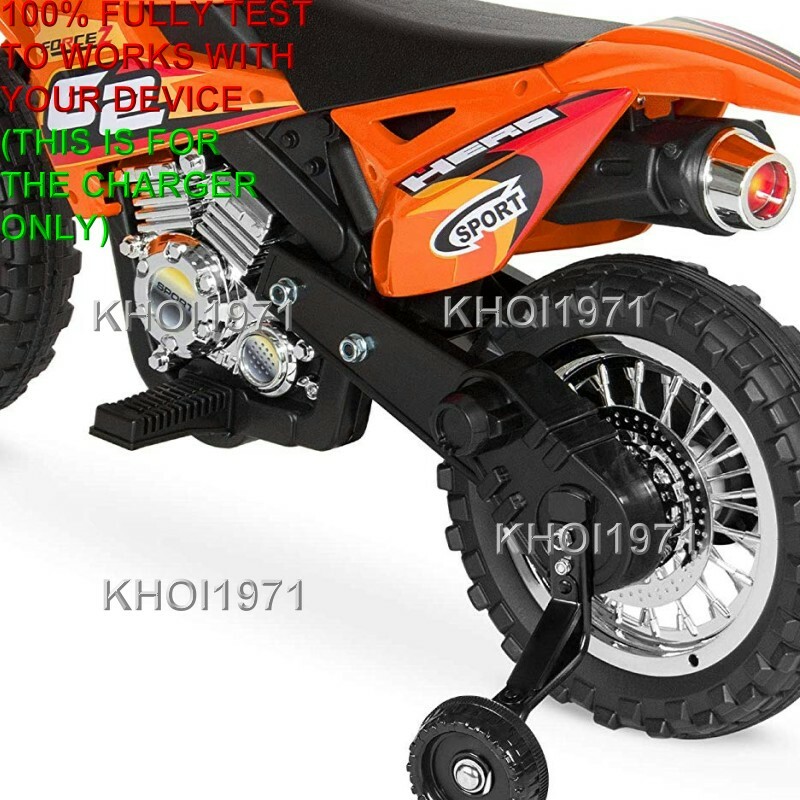WALL charger AC adapter 8T Blazin Wheels 62 RT FORCE Z HERO DIRT Motor bike ride