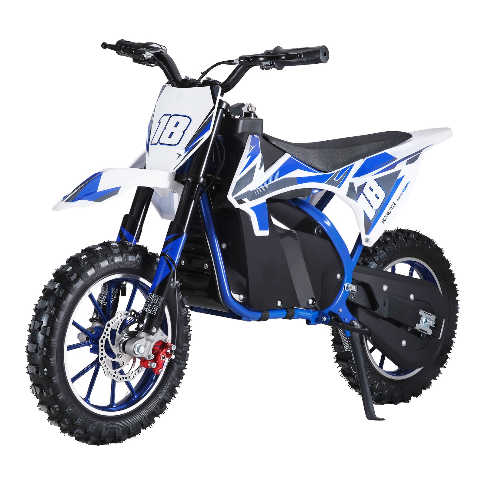 350W Kids Electric Off-Road Dirt Bike 10 Inch Tires Mini Motorcycle 36V 7.5Ah