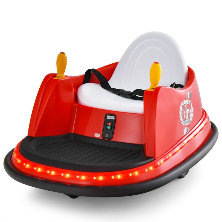 12V Battery Electric Toddler Ride On Bumper Car Gift Kids With 2 Driving Modes