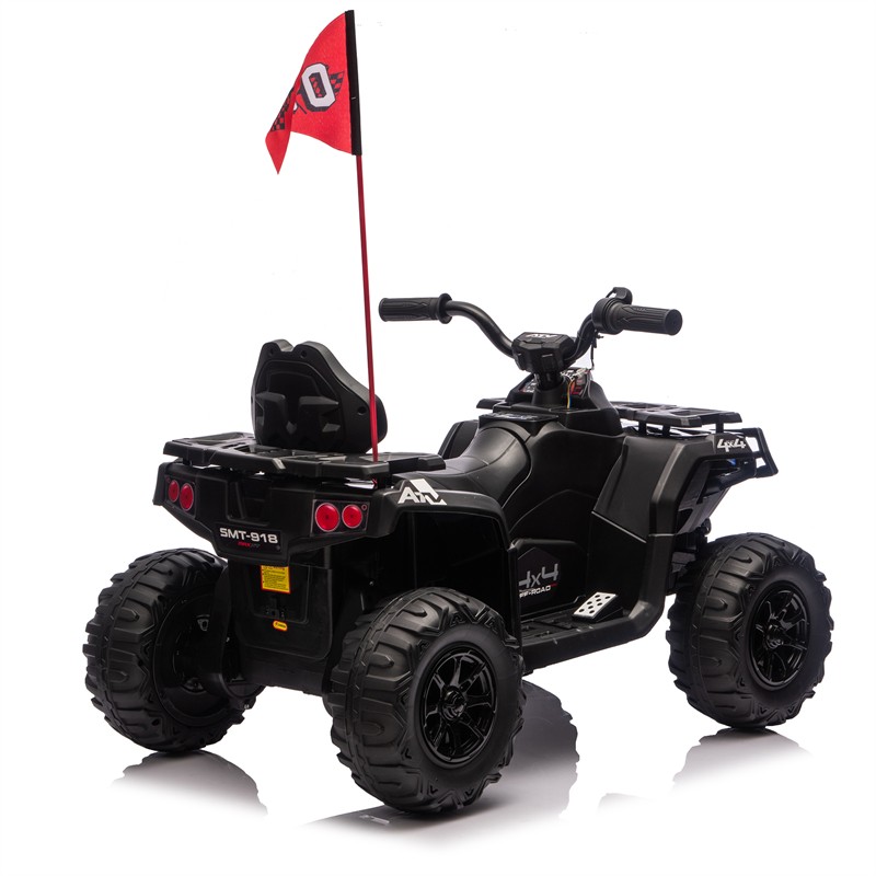 24V 160W Kids Electric Ride-On ATV 3-7-4.4 mph Off-Road 2WD Car Toy for Age 3-6