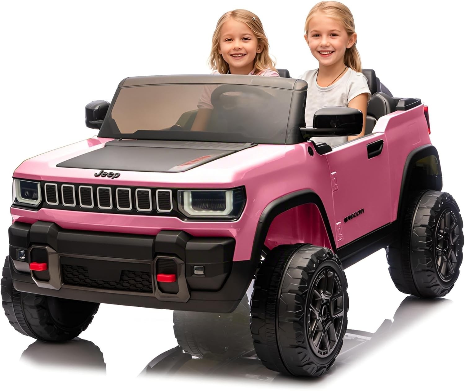 Electric Truck for Kids, 2-Seater Children Ride-on Car, Electric Vehicle for Kid