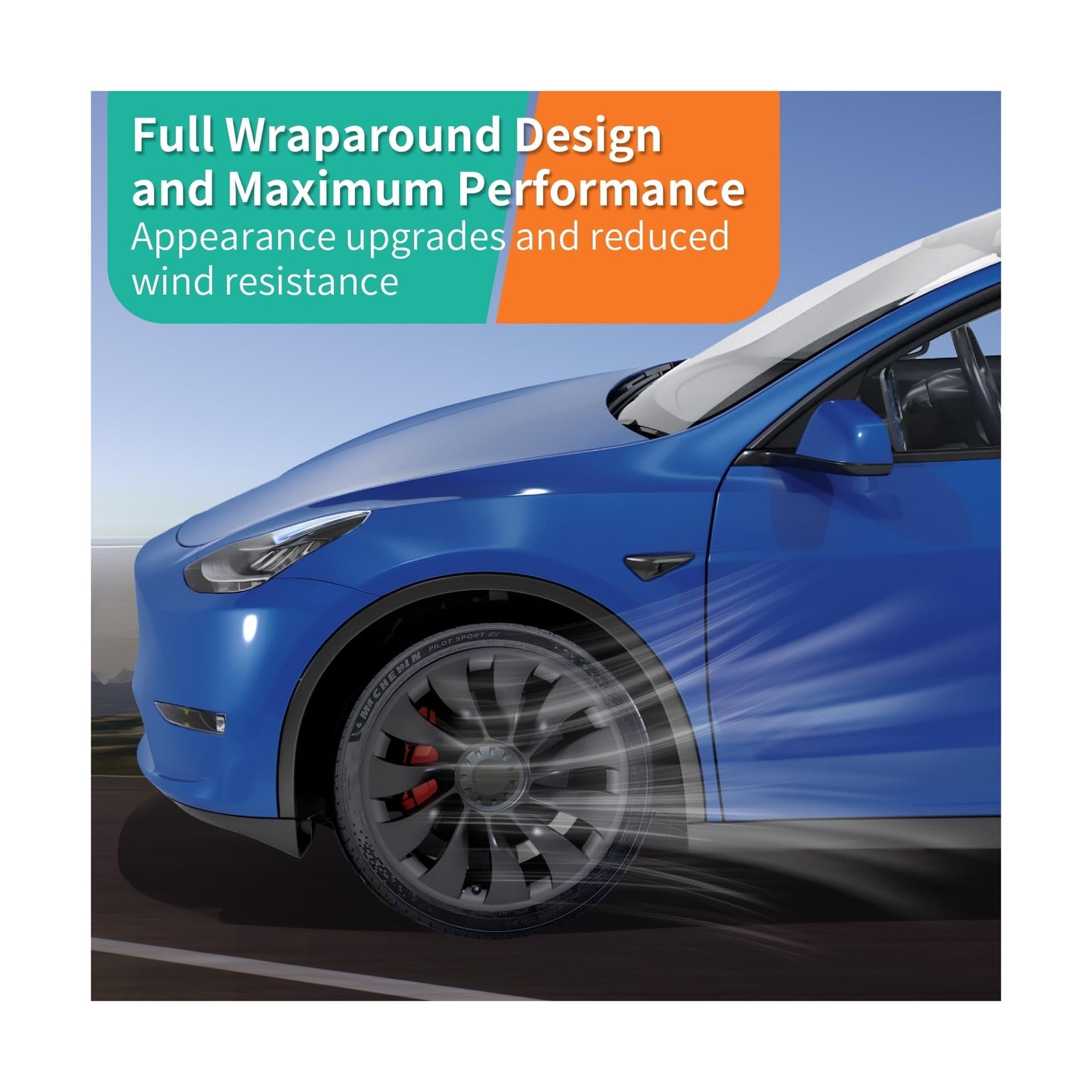 Tesla Rim Protector Model Y 21 inch|Fit 21 Inch Überturbine Wheel Covers 20