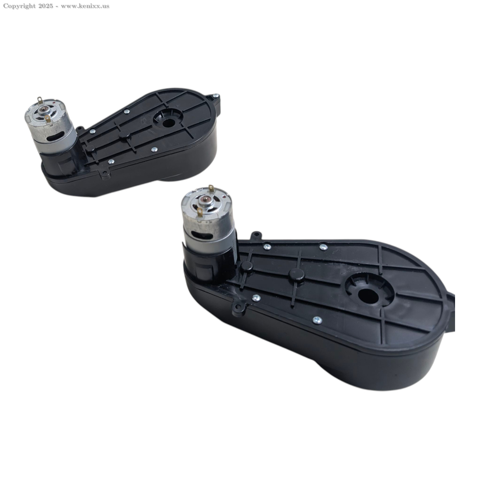 2 Pcs Kids Ride on Car Gearbox 550 12V Motor 40000RPM Electric Motor with Gear B