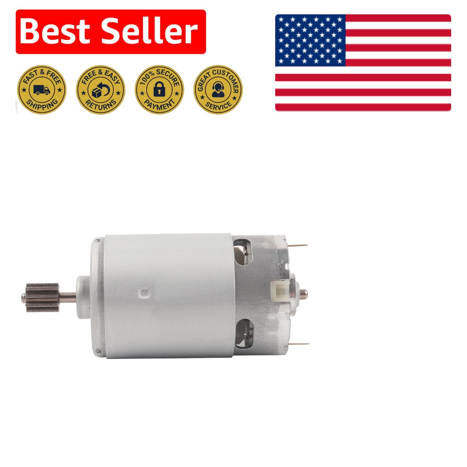Upgraded 12V Gearbox Motor for Peg Perego Ride On Cars – 170W Replacement