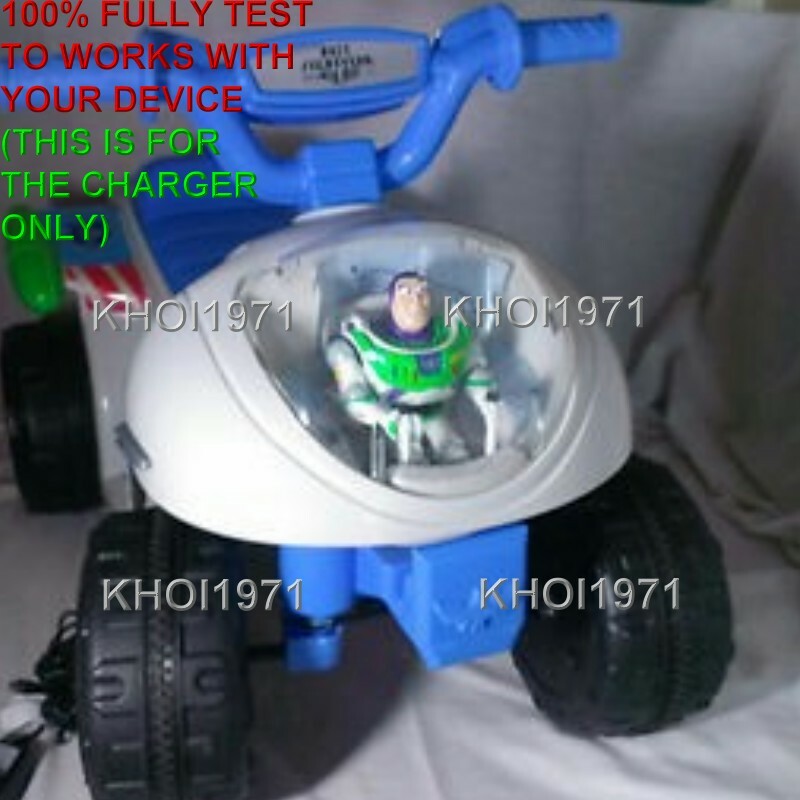 WALL charger AC adapter FOR Disney Pixar Buzz Lightyear Toy story 3 ride on 6V