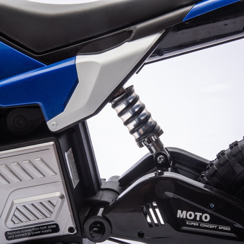 24V Electric Motorcycle Kids Ride On Toy Motocross 200W 9.32MPH For Kids 5-15