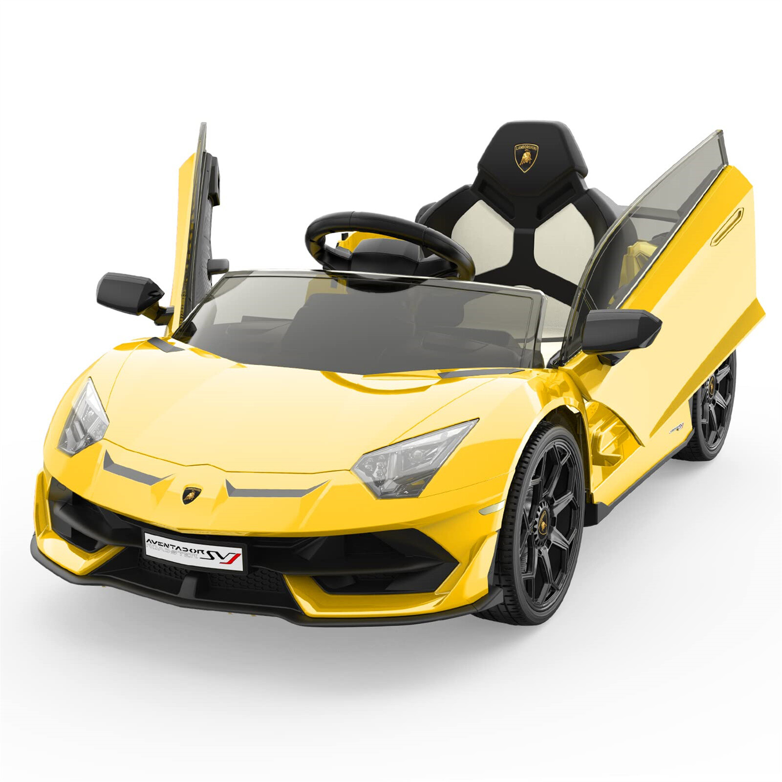 Ride on Car for Kids 12V Battery Powered Sports Car with Control 2 Speeds lights