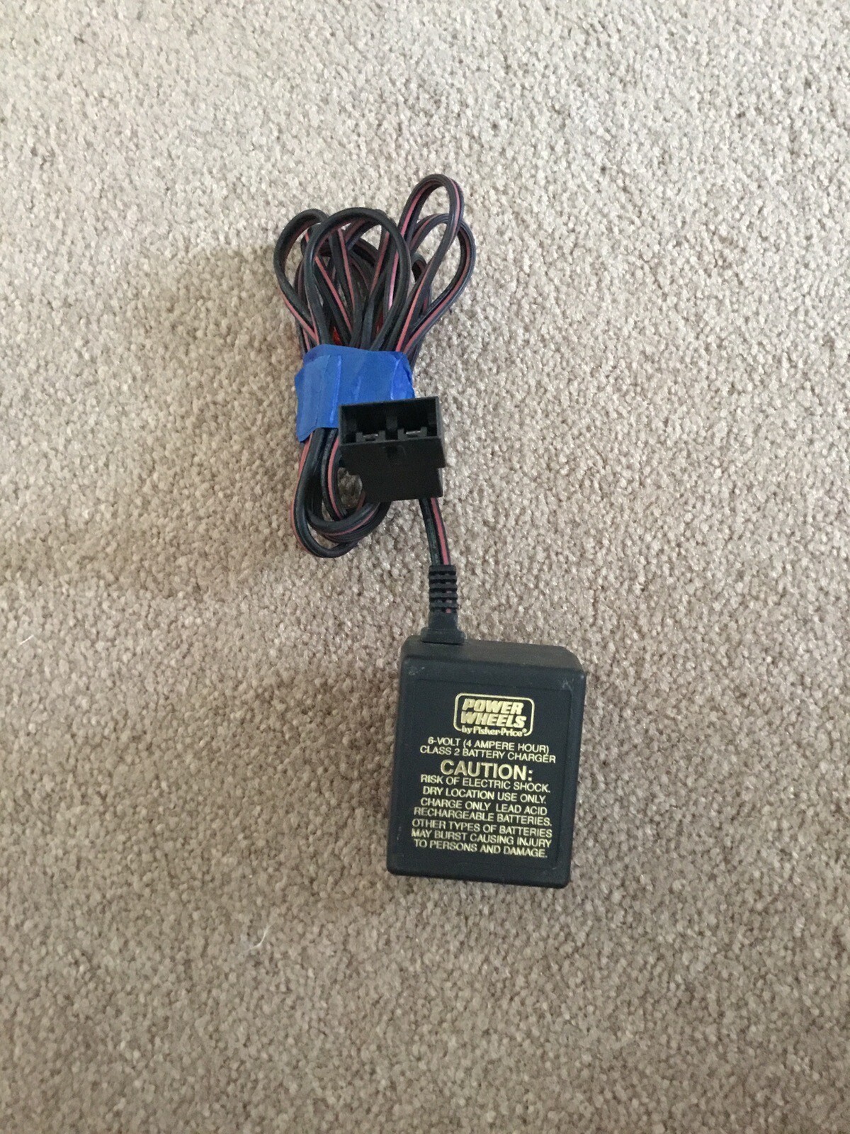 Genuine Power Wheels 6 Volt Battery Charger Part # 00801-0976 Model # 040135
