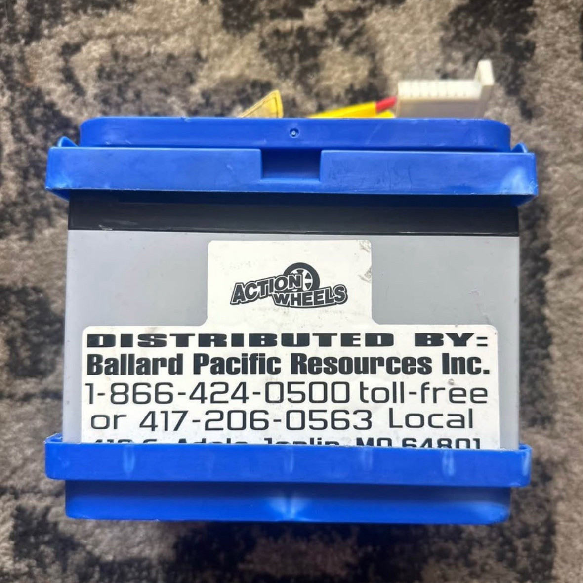 Baace 12V 12Ah VRLA AGM Ride-On Toy Battery CB12-12 for Action Wheels