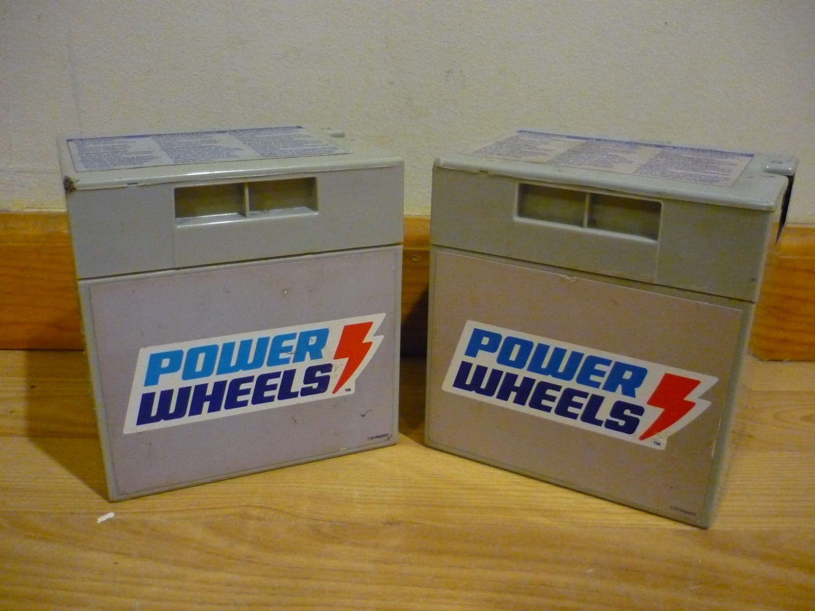LOT OF 2 OEM POWER WHEEL BATTERIES 12V