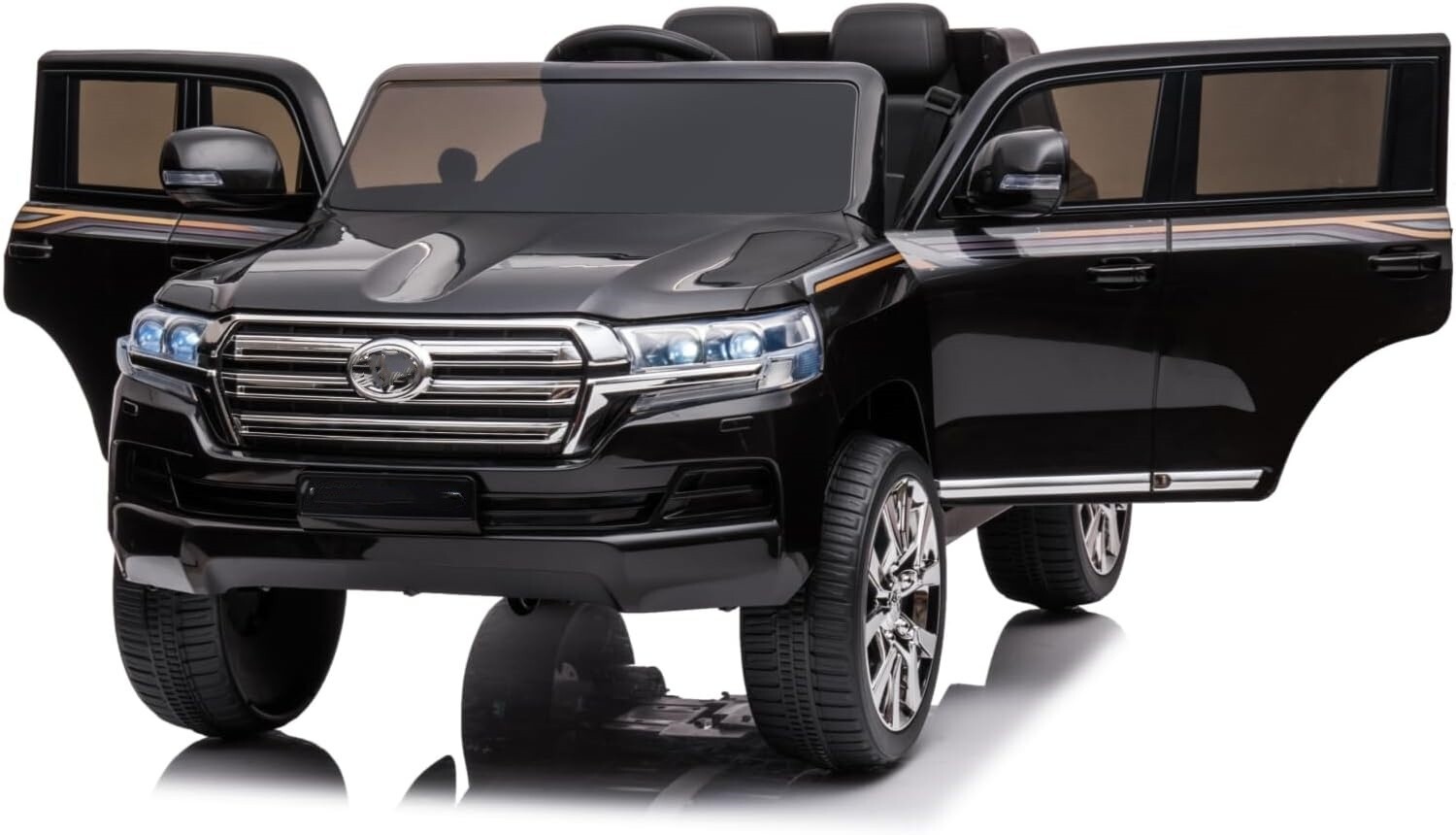 Kids Electric Ride on SUV Car, 12V Battery Powered Truck with Remote Control